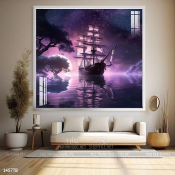 Tranh thuyền và biển