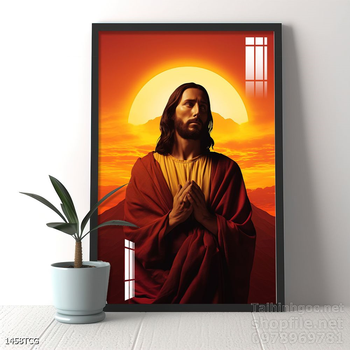 File tranh công giáo decor trang trí tường phòng thờ