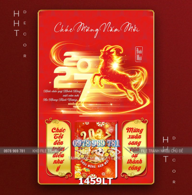 File lịch Tết đinh mùi 2027 đón xuân 1459LT