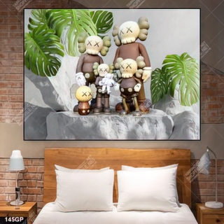 Tranh treo tường chú gấu bearbrick