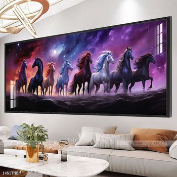 Tranh ngựa treo tường