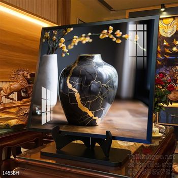 File tranh bình hoa nghệ thuật mẫu mới nhất