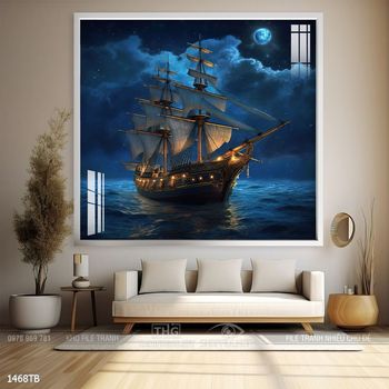 Tranh thuyền và biển