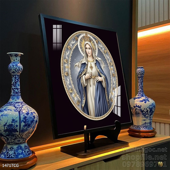 File tranh công giáo decor trang trí tường phòng thờ