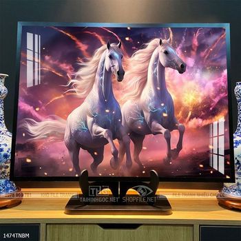 Tranh treo tường ngựa bát mã