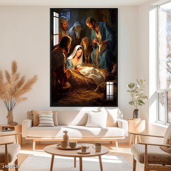 Tranh tranh trí tường công giáo sang trọng
