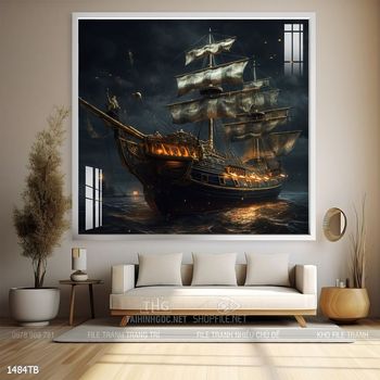 Tranh thuận buồm xuôi gió treo tường đẹp