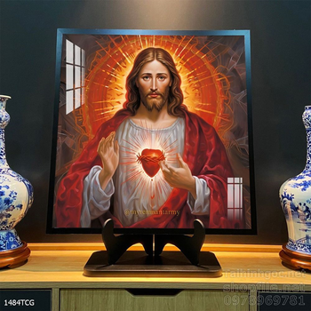 File tranh công giáo decor trang trí tường phòng thờ