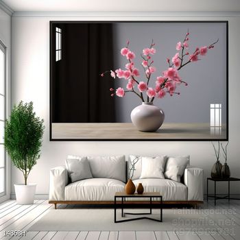 Tranh bình hoa nghệ thuật treo tường