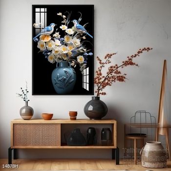 Mẫu tranh bình hoa treo tường đẹp nhất