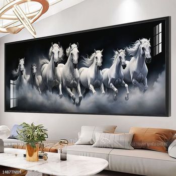 Tranh ngựa bát mã truy phong