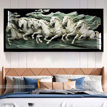 Tranh ngựa treo tường
