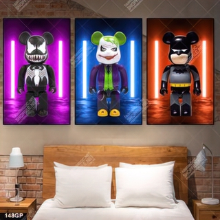 Tranh file gốc gấu bearbrick đẹp ấn tượng