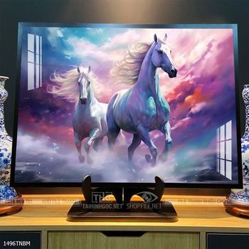 Tranh ngựa bát mã truy phong