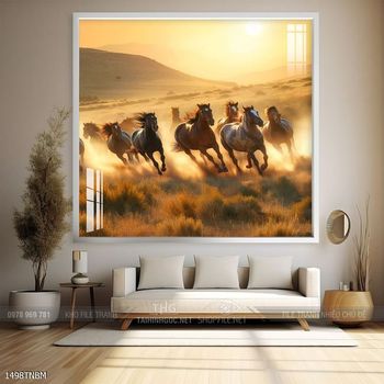 Tranh ngựa đẹp ấn tượng