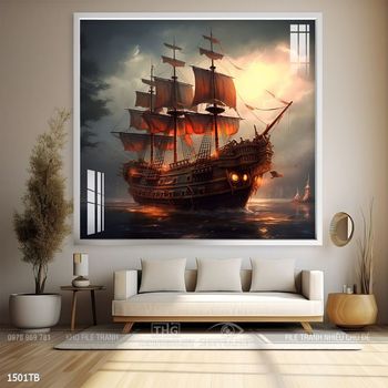 Tranh thuyền và biển