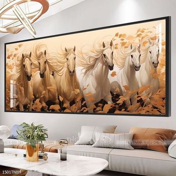 Tranh treo tường ngựa bát mã