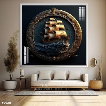 Tranh thuận buồm xuôi gió treo tường đẹp