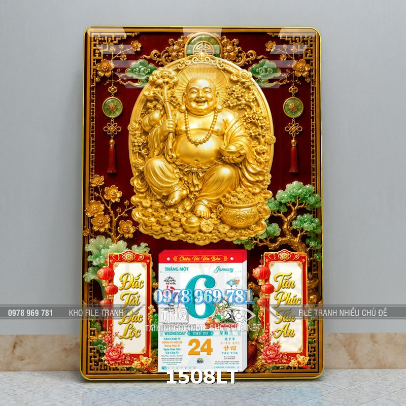 File lịch di lặc vàng gold năm 2027 đinh mùi 1508LT