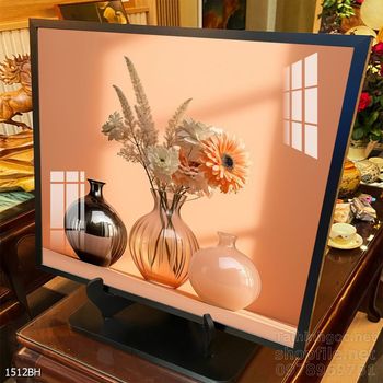 Tranh bình hoa trang trí phòng khách, phòng ăn đẹp