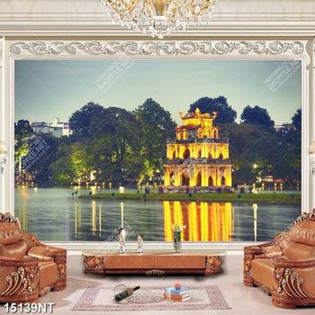 Tranh hồ gươm 15139NT