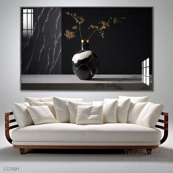 Tranh bình hoa 3D tuyệt đẹp