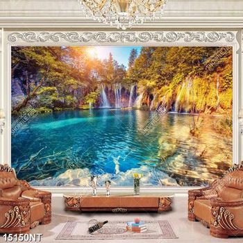 Tranh hồ nước đẹp 15150NT