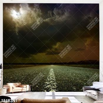 Tranh bầu trời và con đường 15183NT