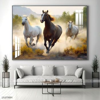 Tranh ngựa bát mã truy phong