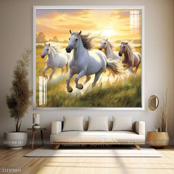 Tranh ngựa treo tường