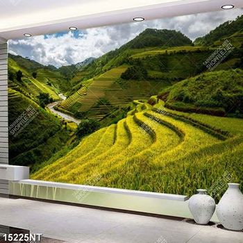 Tranh phong cảnh ruộng bậc thang 15225NT
