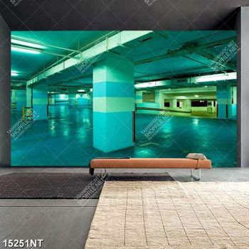 Tranh bãi đậu xe 15251NT