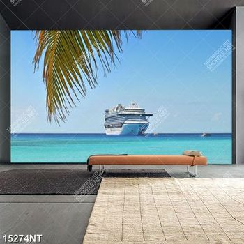 Tranh con tàu ra khơi