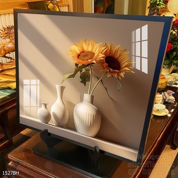 Tranh bình hoa đẹp