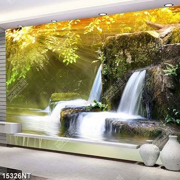 Tranh thác nước đẹp 15326NT