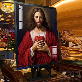 Tranh tranh trí tường công giáo sang trọng