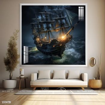 Tranh thuyền và biển