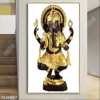 Tranh thần voi Ganesha