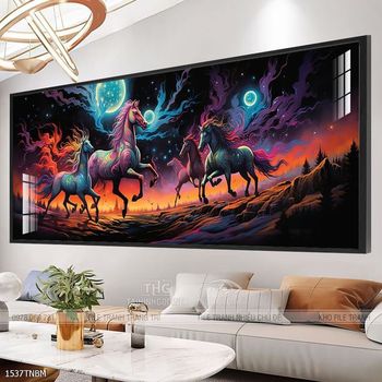 Tranh ngựa treo tường