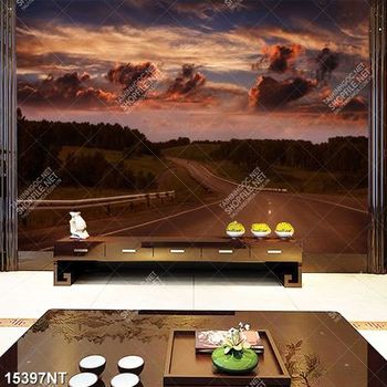 Tranh con đường vắng 15397NT
