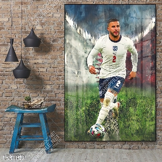Tranh Kyle Walker đội tuyển Anh