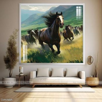 Tranh ngựa mã đáo thành công