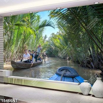 Tranh du lịch sông nước miền Tây