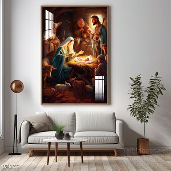 Tranh tranh trí tường công giáo sang trọng
