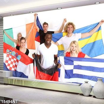 Tranh lá cờ của các quốc gia trên thế giới