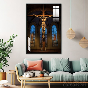 File tranh công giáo decor trang trí tường phòng thờ