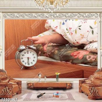 Tranh đồng hồ báo thức