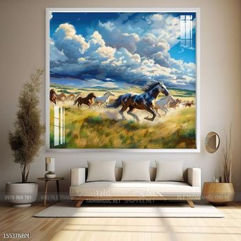 Tranh ngựa mã đáo thành công