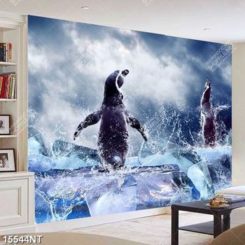 Tranh chim cánh cụt