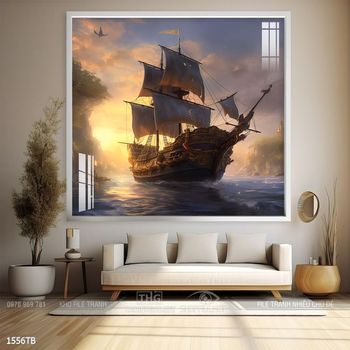 Tranh thuyền và biển